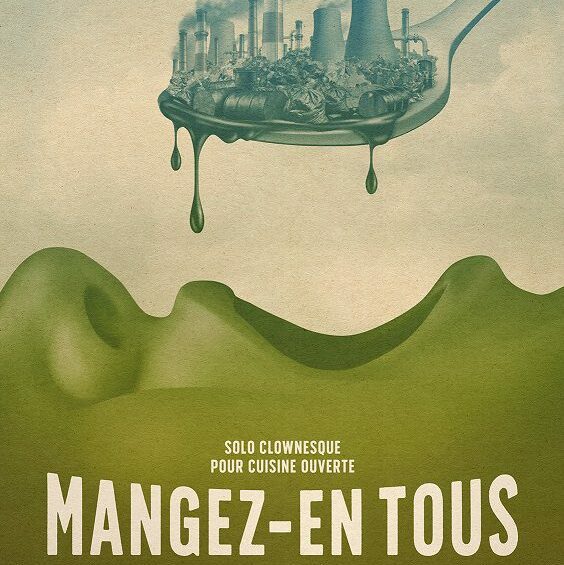spectacle clown force nez : mangez en tous